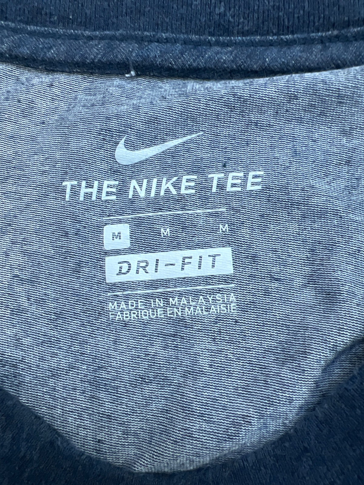 Nike Men’s Blue Dri-Fit Short Sleeve T-Shirt - M