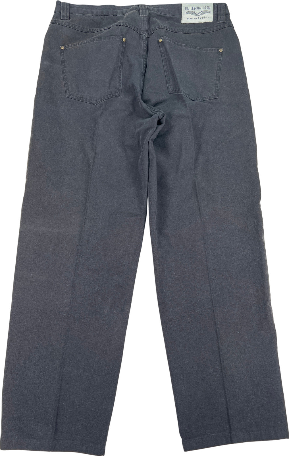 Harley-Davidson Men’s Black Denim 100% Cotton Jeans - 36x29