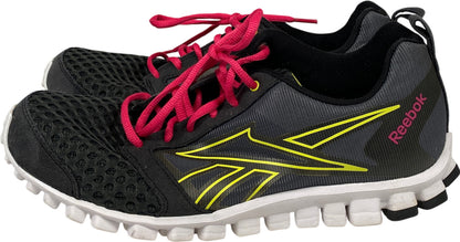 Reebok Women’s Gray Realflex Lace Up Athletic Shoes - 9.5