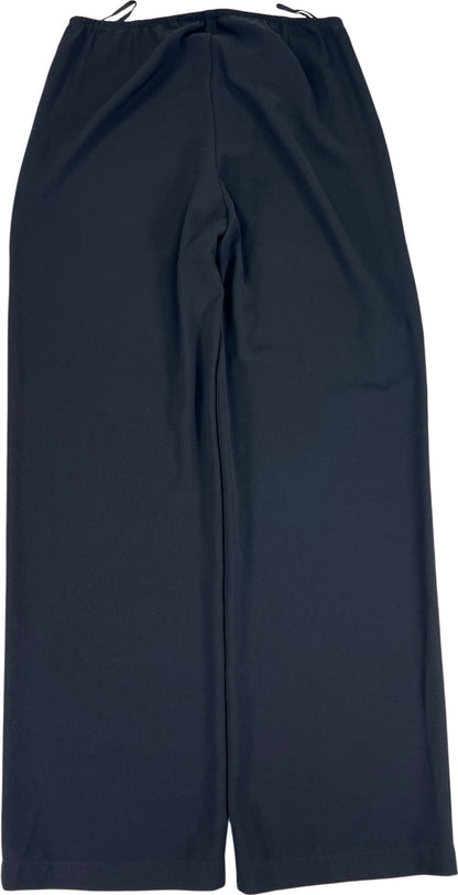 Nurture Women’s Black Athena Pull On Wide Leg Trouser Dress Pants - 12