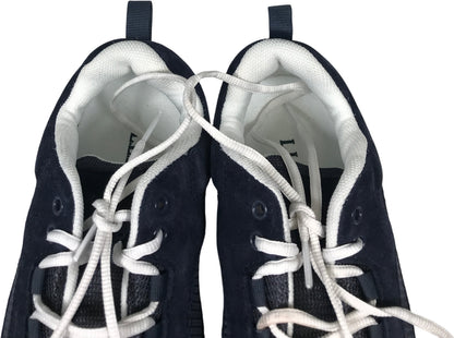 LL Bean Women’s Blue Suede Lace Up Walking Sneakers - 6.5