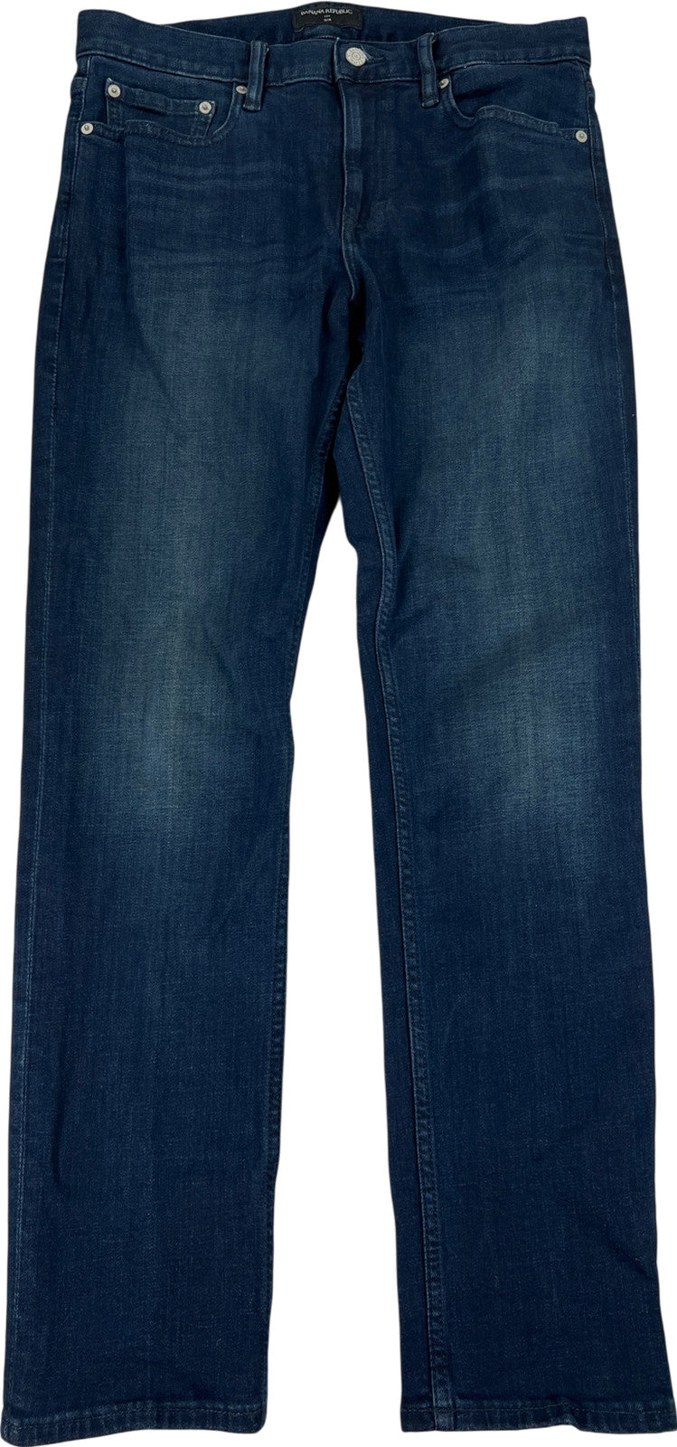 Banana Republic Men’s Dark Wash Slim Fit Denim Jeans - 31x30