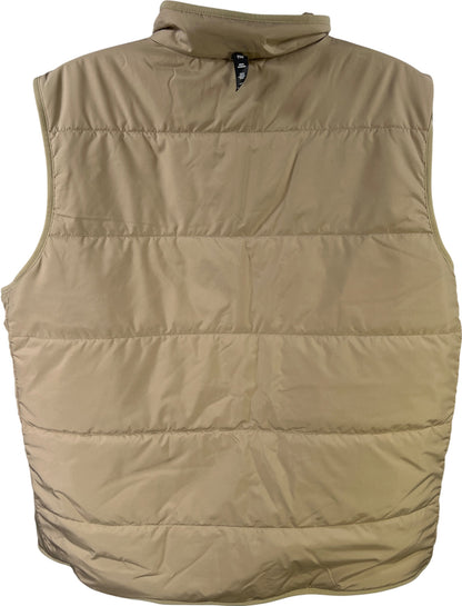 The North Face Men’s Beige Reversible Puffer Vest - XXL