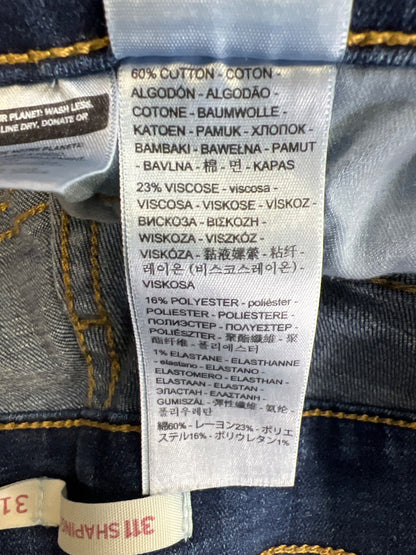 Levi’s Women’s Dark Wash 311 Shaping Skinny Jeans - 31