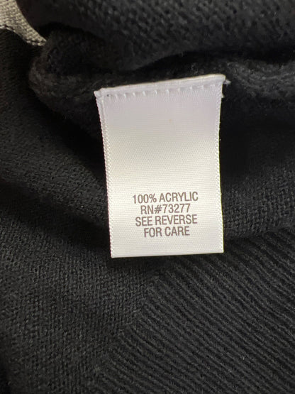 Croft and Barrow Women’s Red/Black Long Sleeve Button Up Cardigan Sweater - XL