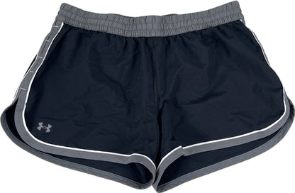 Under Armour Women’s Black Semi-Fitted Lined Athletic Running Shorts - M