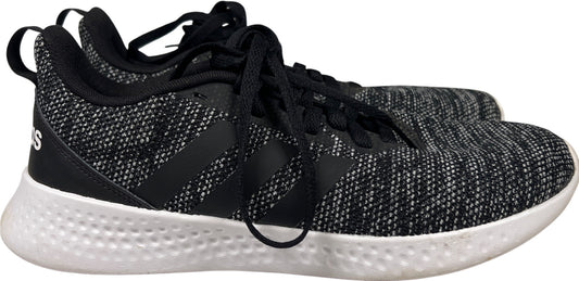 Adidas Men’s Black Cloudfoam Lace Up Athletic Sneakers - 8.5