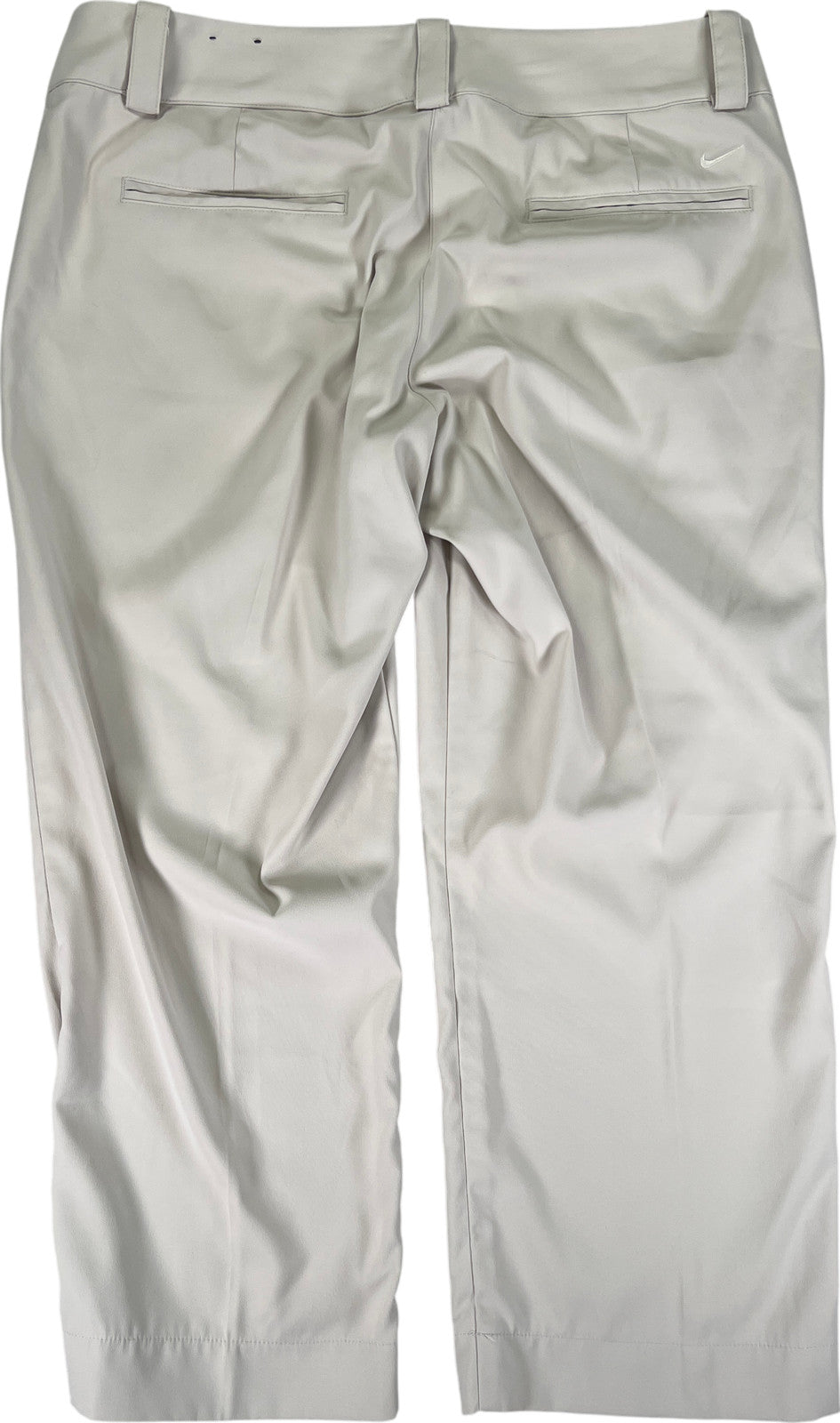 Nike Golf Women’s Light Beige Tour Performance Dri-Fit Capri Pants - 8