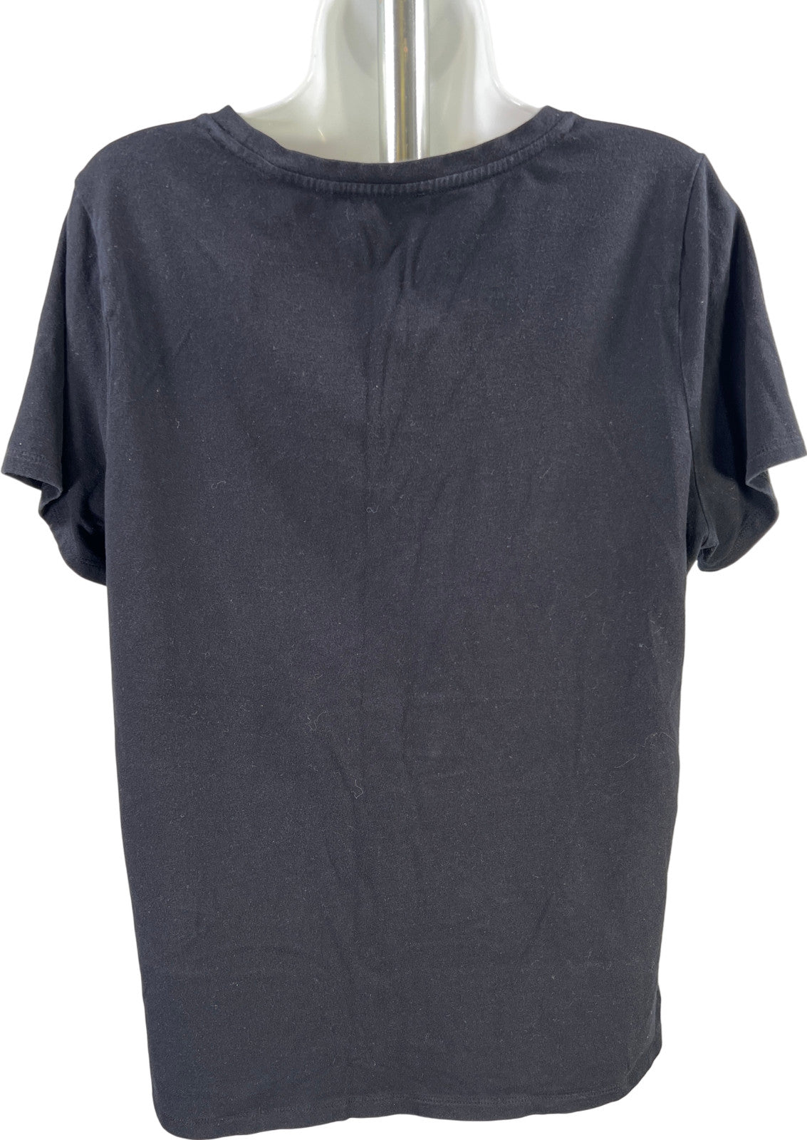 Michael Kors Women’s Black Rhinestone Logo Short Sleeve T-Shirt - Plus 1X