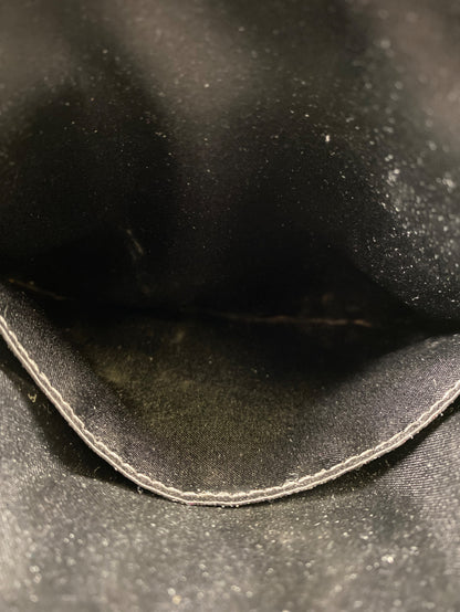 Coach Women’s Black Canvas Signature Print Stripe Small Crossbody Purse