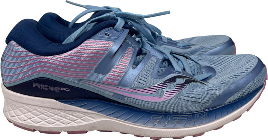 Saucony Women’s Blue Everun Ride ISO. Athletic Sneakers - 9.5 Wide