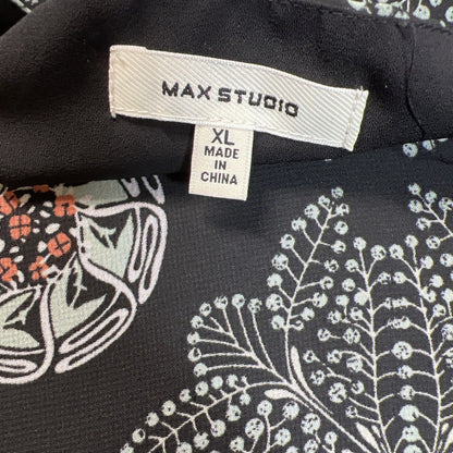 Max Studio Women's Black Sleeveless Short Shift Dress - XL