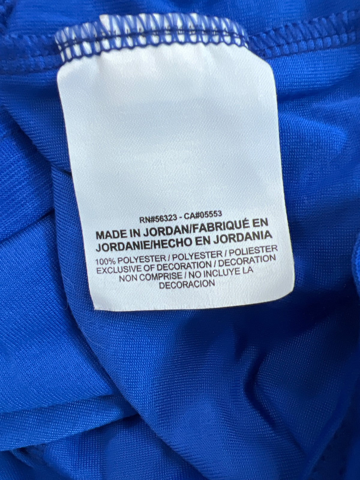 Nike Men’s Blue Dri-Fit Long Sleeve 1/4 Zip Breathe Pullover Athletic Shirt - XL