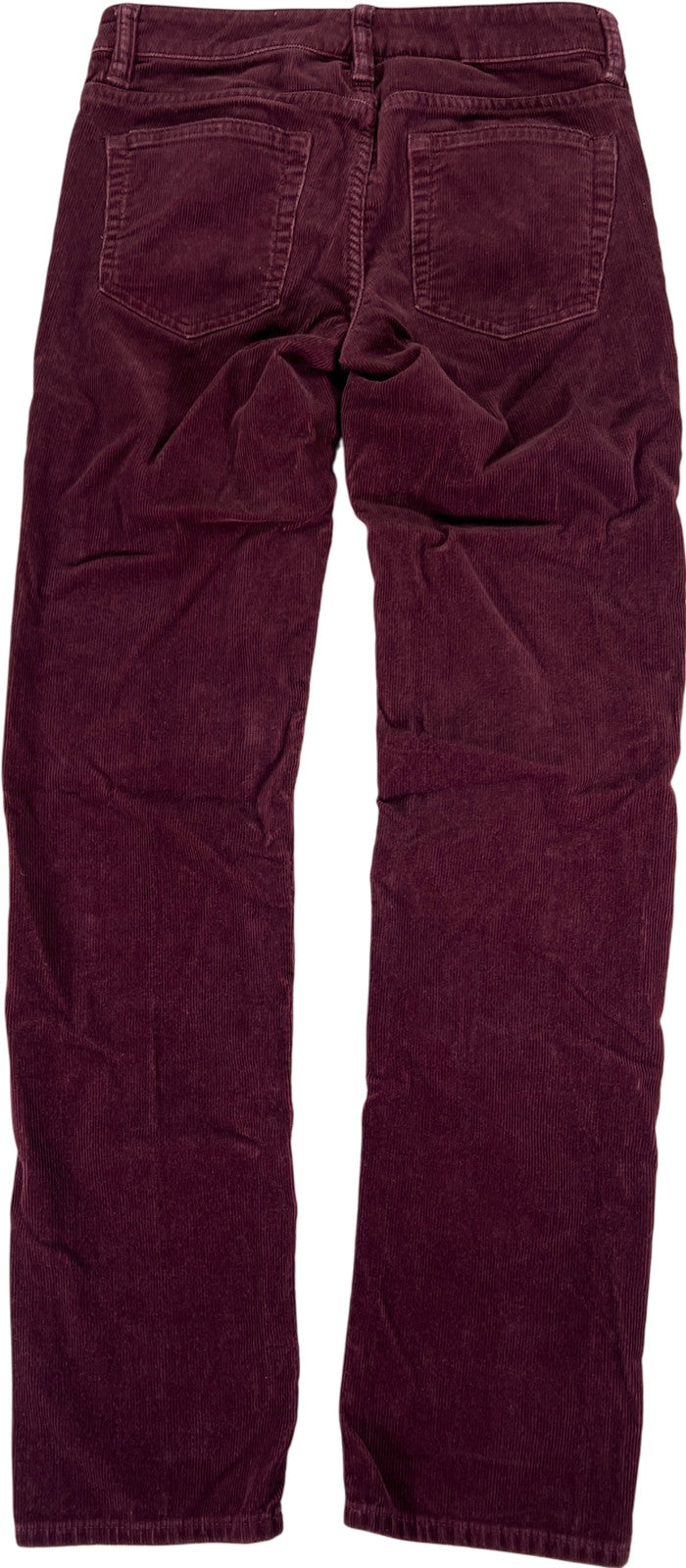 Ralph Lauren Sport Women’s Burgundy Straight Leg Corduroy Jeans - 4