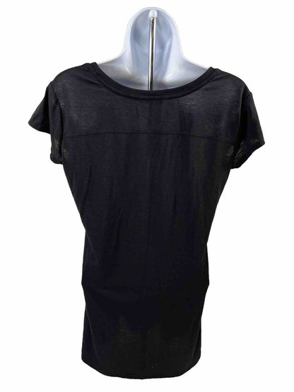 Athleta Women's Black Short Sleeve T-Shirt - M