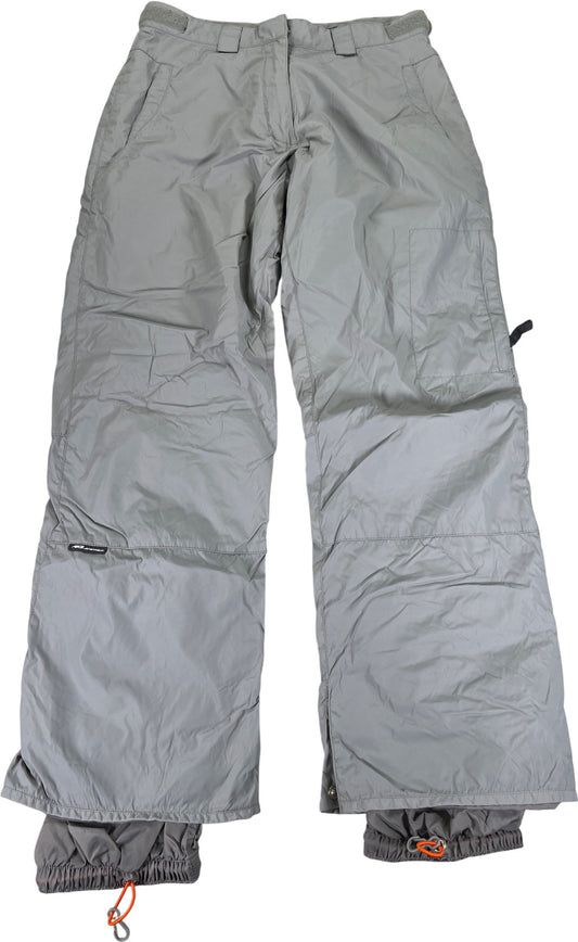 K2 Outerwear Women’s Gray Fleece Lined Snow Pants - M