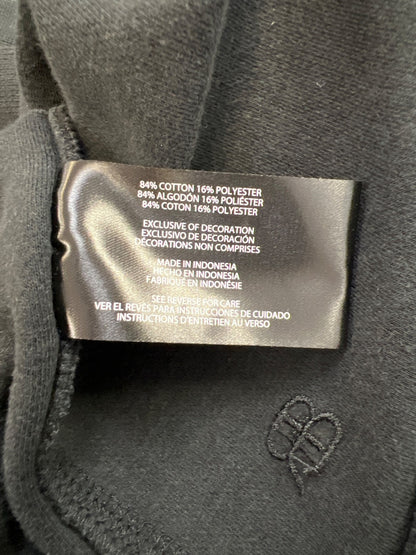 Banana Republic Men’s Black Long Sleeve 1/4 Zip Pullover Sweater - M