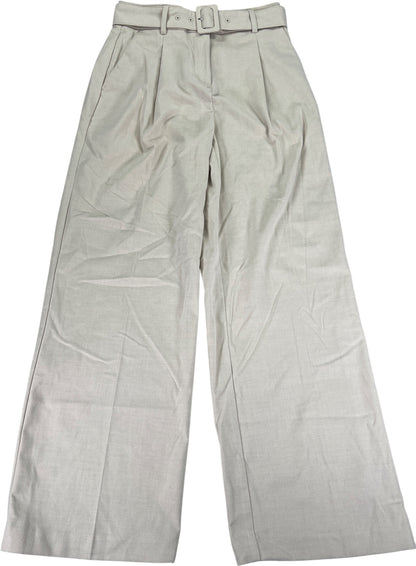 LOFT Women’s Ivory/Cream Wide Leg Pants - 00 Petite