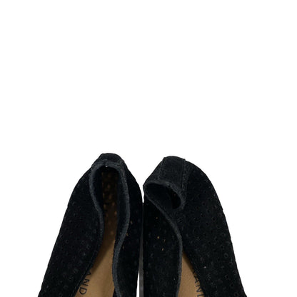 NEW Lucky Brand Women's Black Suede Carthy Loafer Flats - 8