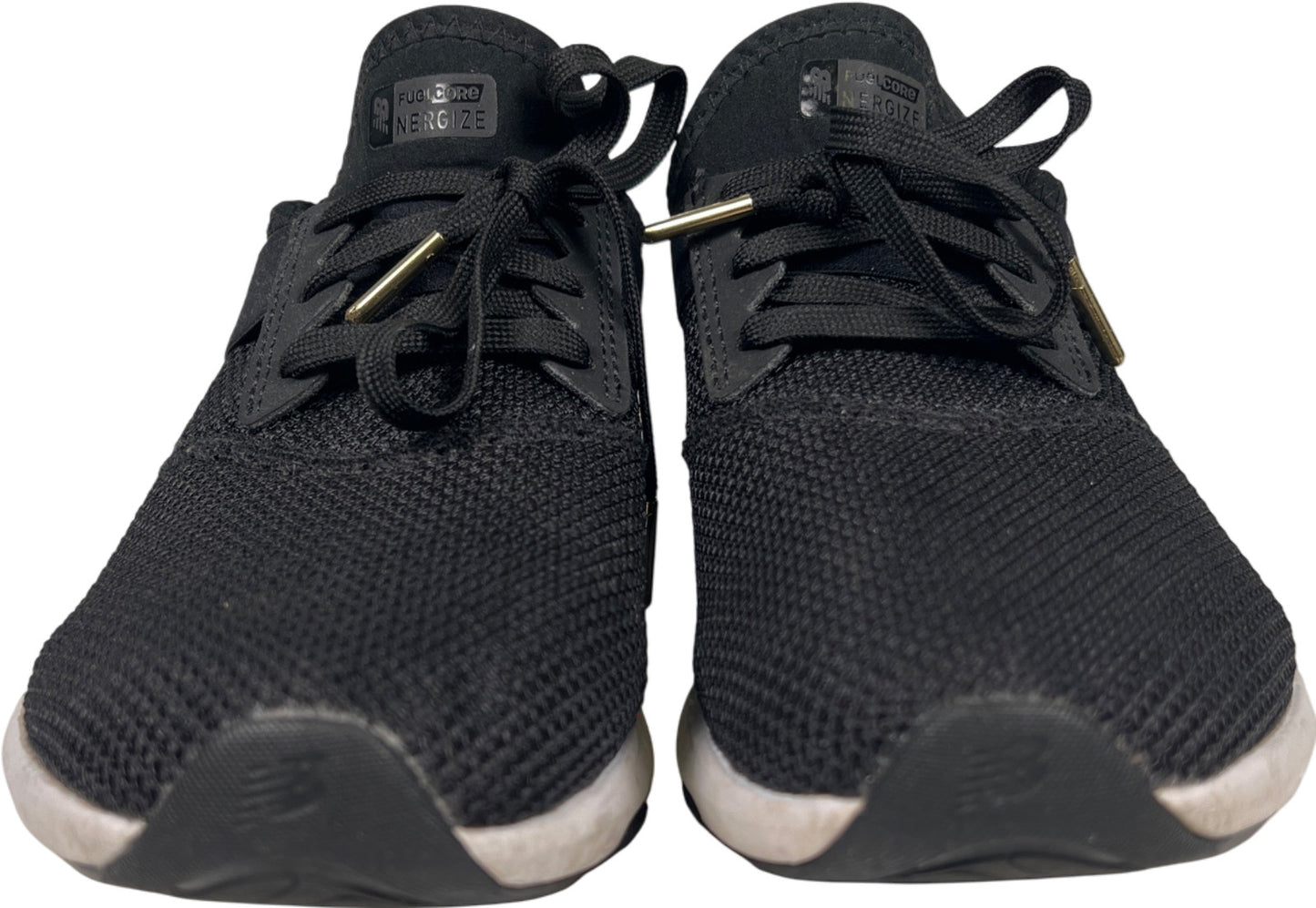 New Balance Women’s Black Cheetah Print Fuel Core Lace Up Sneakers - 8.5