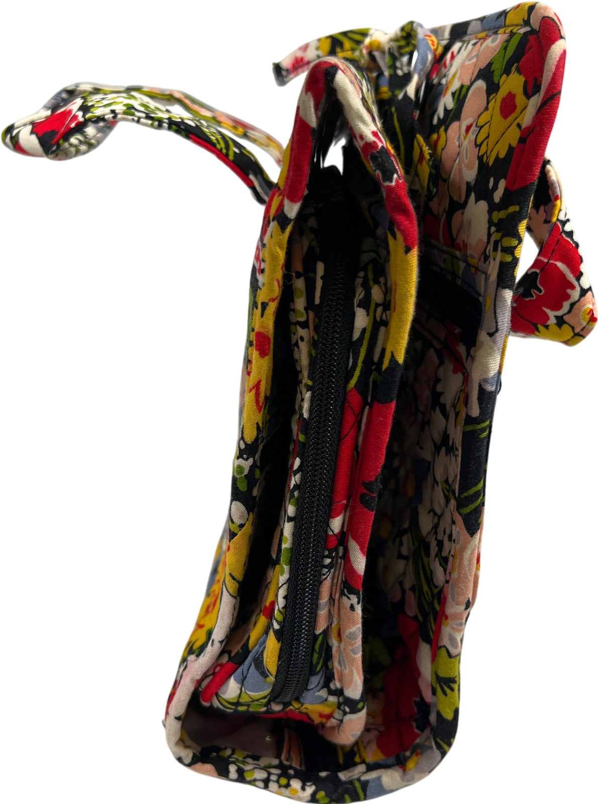 Vera Bradley Multi-Color Poppy Fields Cosmetic Traveler Door Organizer Bag