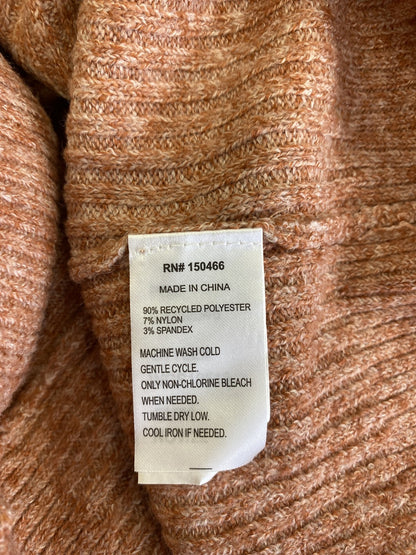 Market and Spruce Women’s Orange Aspen Cropped Sweater - XL