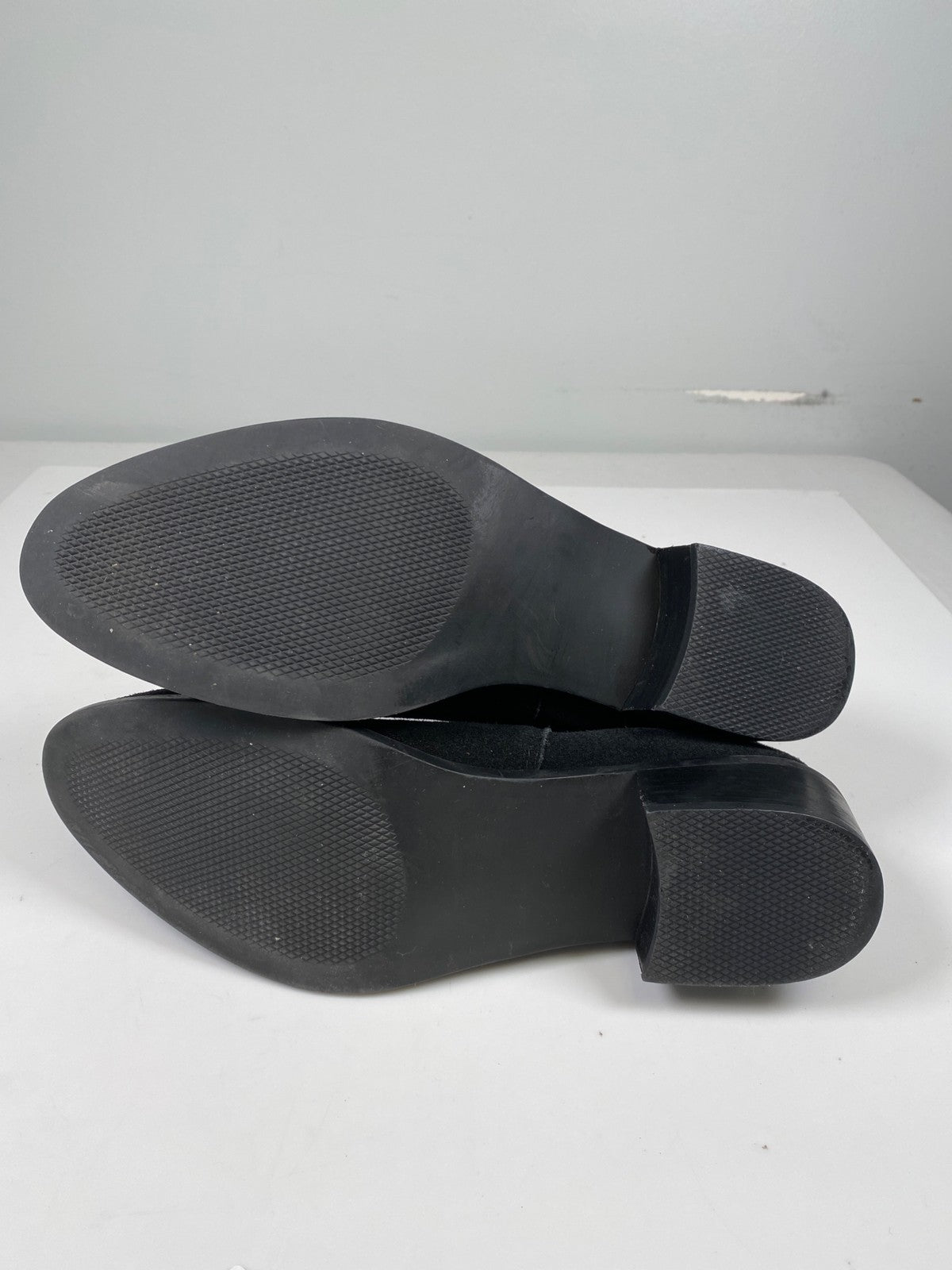 Steve Madden Women’s Black Suede Dover Pull On Chelsea Ankle Boots - 11