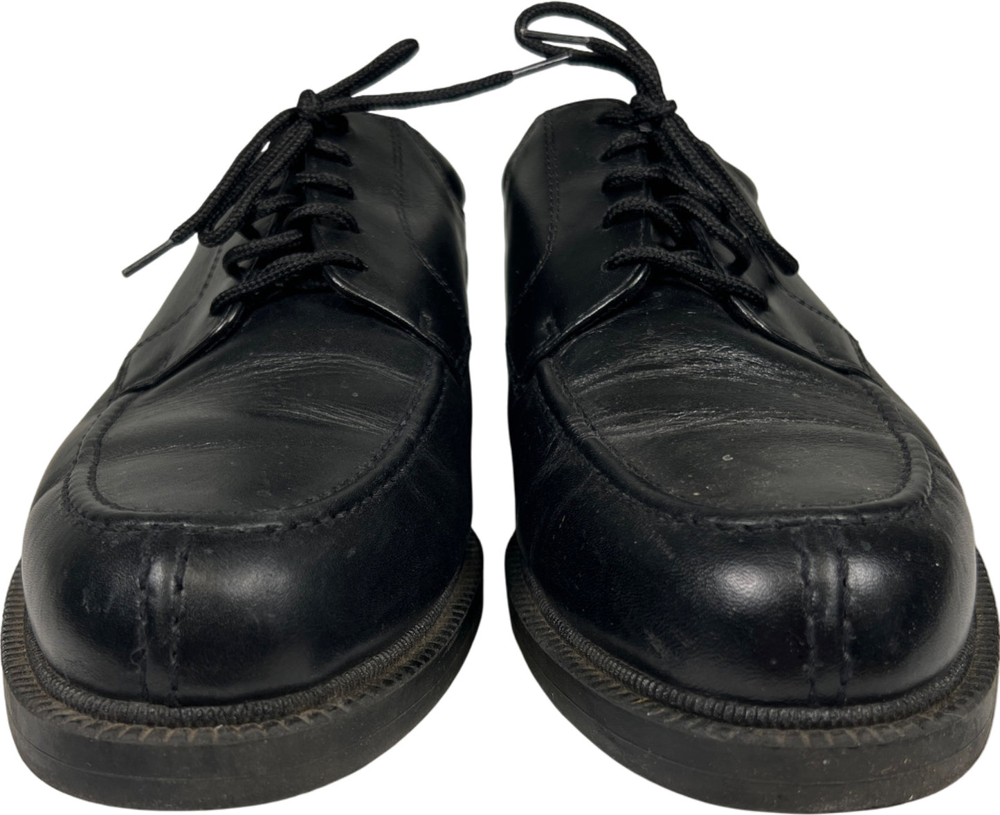 Hush Puppies Men’s Black Leather Lace Up Oxford Dress Shoes - 13