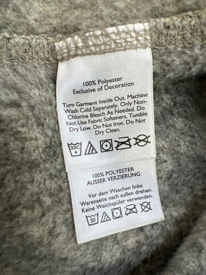 Eddie Bauer Men’s Gray Long Sleeve 1/4 Zip Pullover Sweater - 2XL