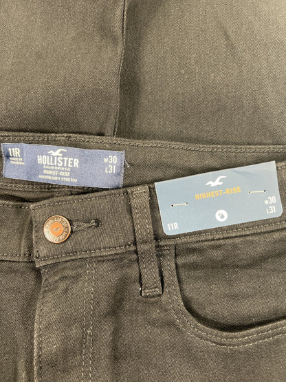 Hollister Women’s Black Highest Rise Flare Denim Jeans - 11R