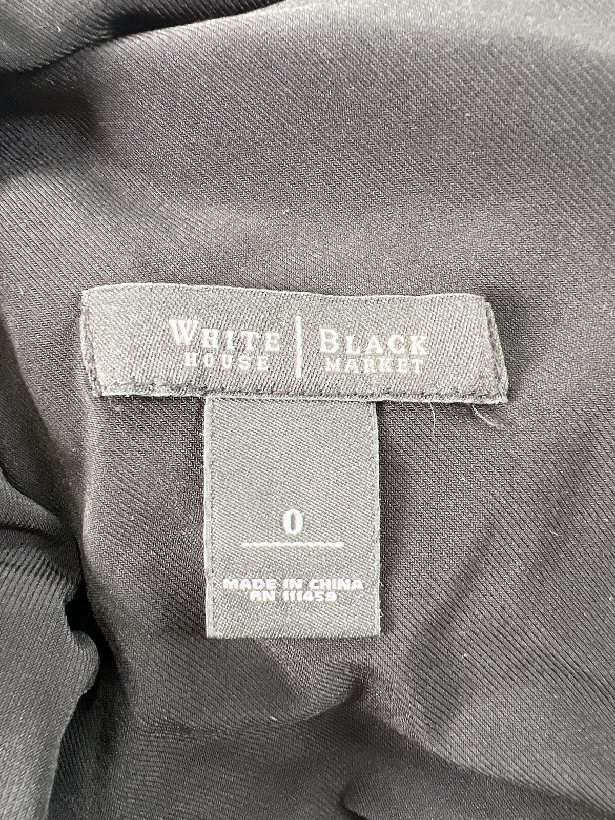 White House Black Market Women’s Black Sleeveless Sheath Dress