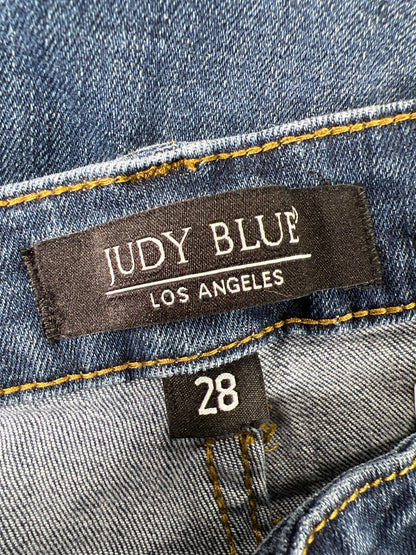 Judy Blue Women’s Medium Wash Relaxed Fit Denim Jeans - 28