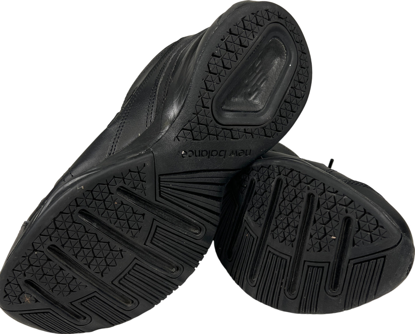 New Balance Women’s Black Leather 608 Lace Up Athletic Shoes - 11