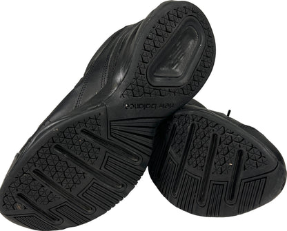 New Balance Women’s Black Leather 608 Lace Up Athletic Shoes - 11