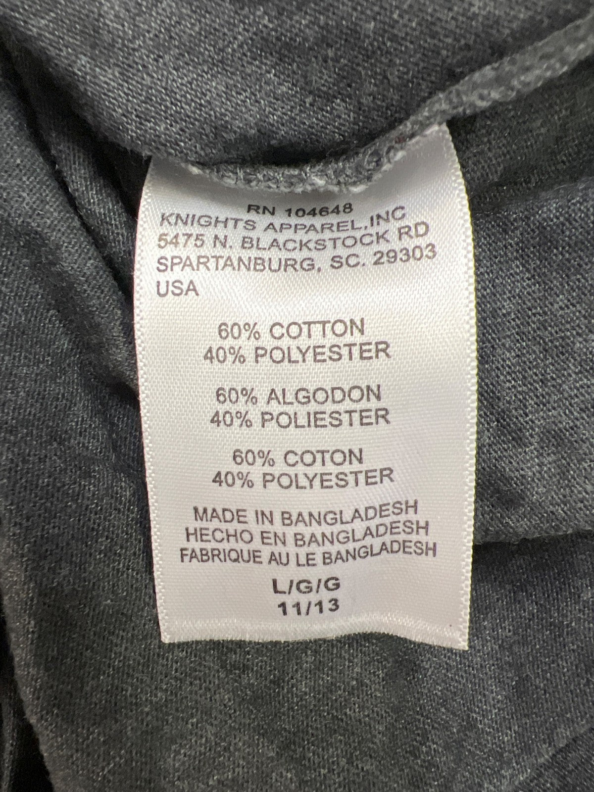 NHL Women’s Gray/Red Detroit Red Wings Short Sleeve T-Shirt - L