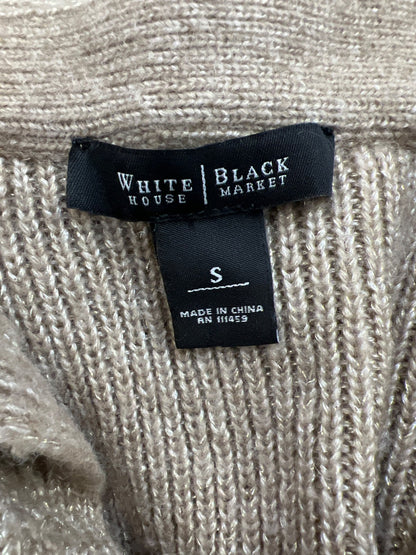 White House Black Market Women’s Beige Long Sleeve Cardigan - S