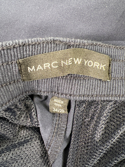 Marc New York Men’s Blue Stretch Slim Fit Commuter Travel Pants - 34x29