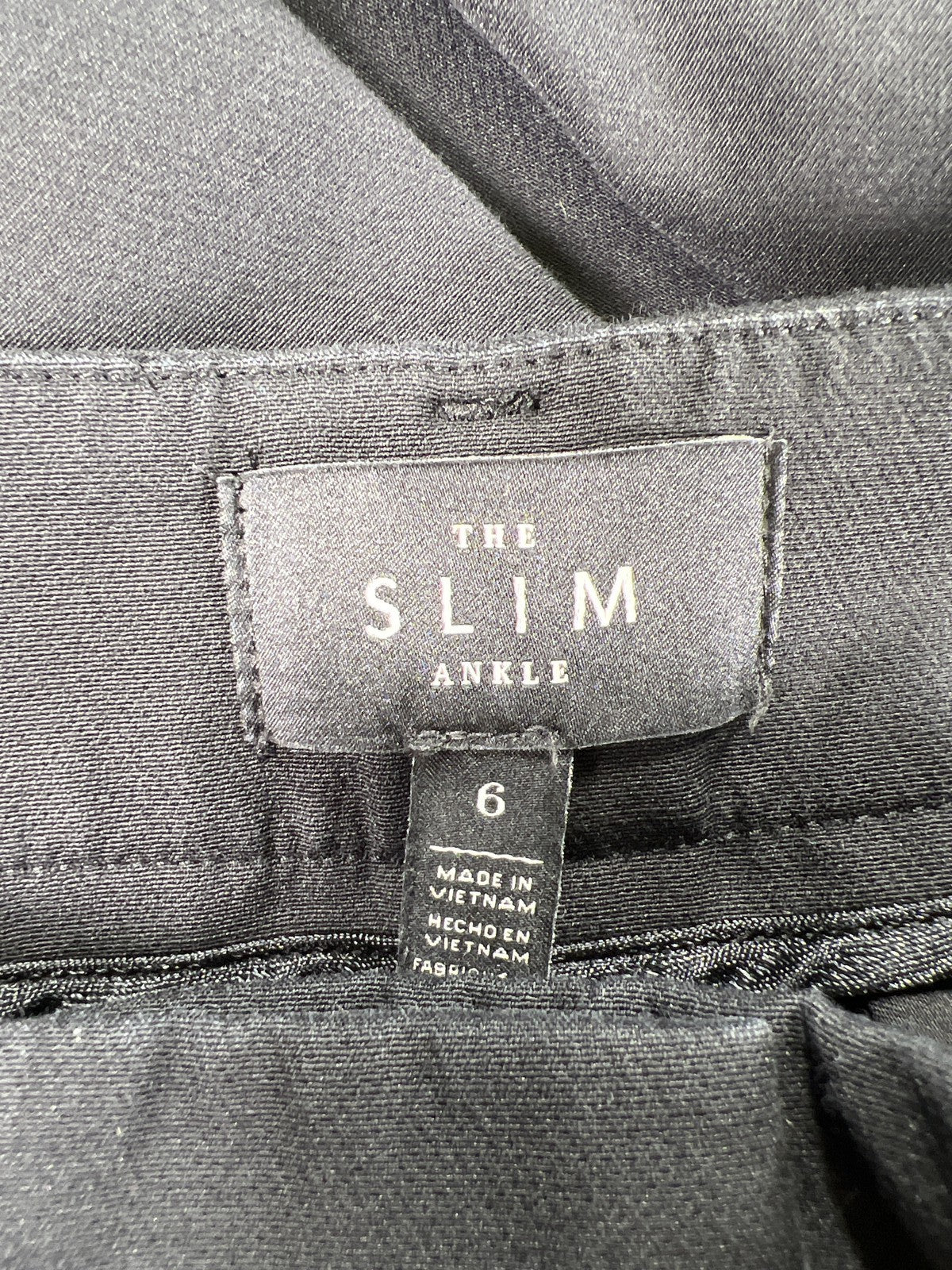 White House Black Market Women’s Black The Slim Ankle Dress Pants - 6