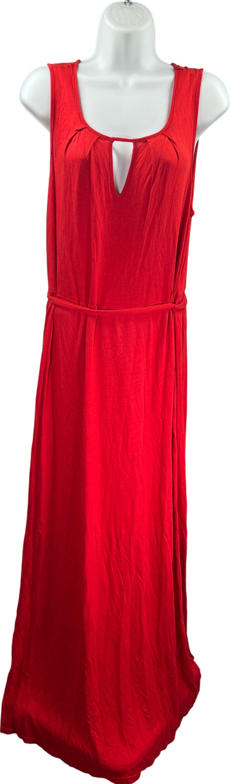 NEW Daisy Fuentes Women’s Red Sleeveless Maxi Dress - L