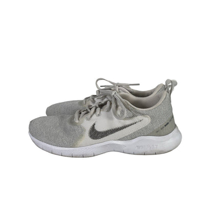 Nike Women's Ivory/White Flex Experience Lace Up Athletic Shoes - 9.5