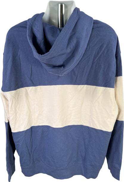 Levi’s Men’s Blue/White Relaxed Fit Pullover Sweatshirt - XXL
