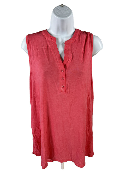 NEW Cable and Gauge Women's Pink Sleeveless Top - L