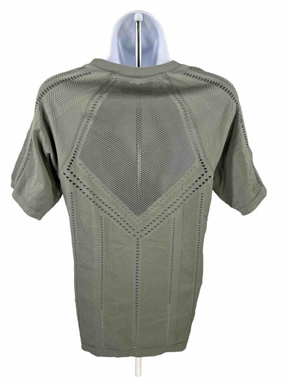 Athleta Women's Green Oxygen Short Sleeve Athletic Shirt - L