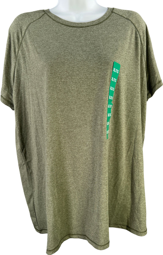 Eddie Bauer Women’s Green Short Sleeve Athletic Shirt - XL