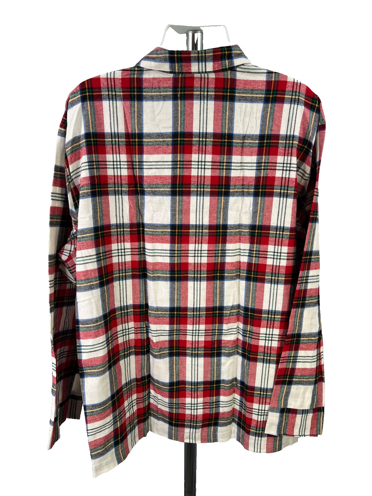 Old Navy Men’s Red Flannel Holiday Button Up Shirt Pajama Set - XXXL