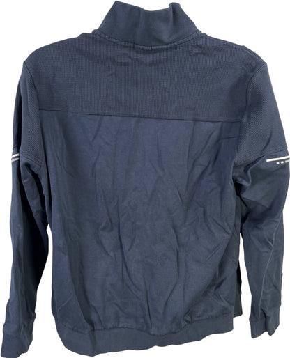 Hugo Boss Men’s Blue Regular Fit Full Zip Sweatshirt - XXL