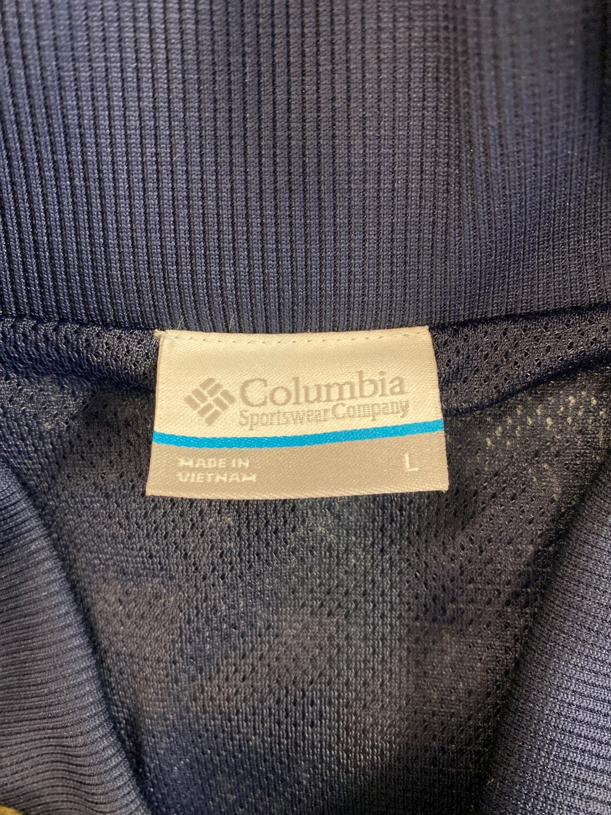 Columbia Women’s Blue/Green Bundle Up Camo Full Zip Fleece Jacket - L