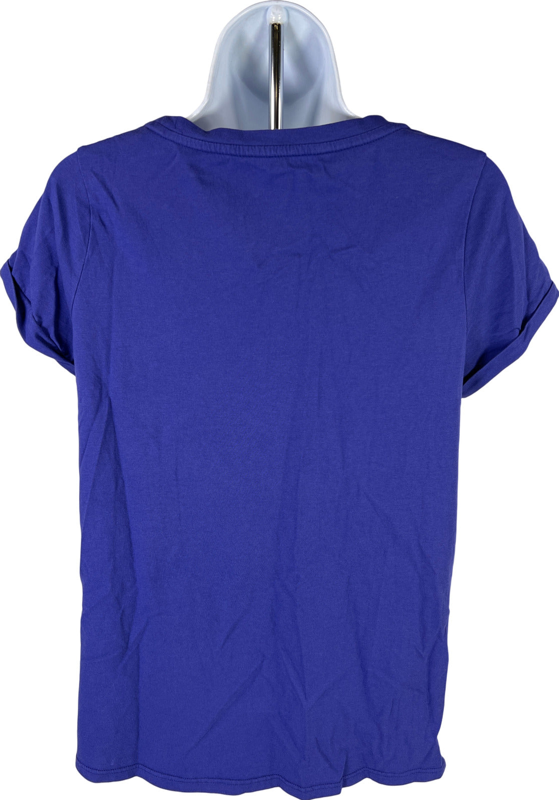 J.Jill Women’s Purple Everyday Cotton Short Sleeve T-Shirt - XS