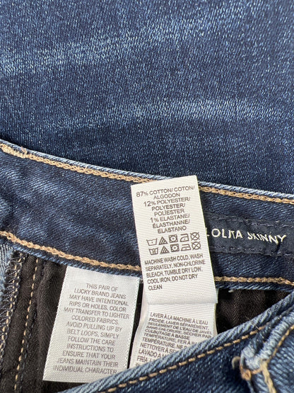 Lucky Brand Women’s Medium Wash Lolita Skinny Denim Jeans - 2/26