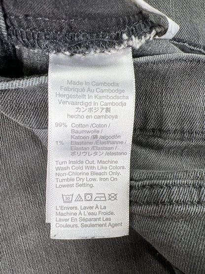 Madewell Women’s Black High Rise Denim Cutoff Jean Shorts - 28